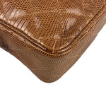 Chanel Vintage Leather Lizard Tassel Camera Case - 1987