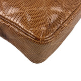 Chanel Vintage Leather Lizard Tassel Camera Case - 1987