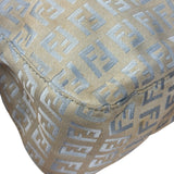 Fendi Vintage Blue Zucca Print Baguette