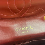 Chanel Black Quilted Leather Chain Flap Bag