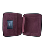 Chanel Black Quilted Caviar Leather Tablet Clutch Case