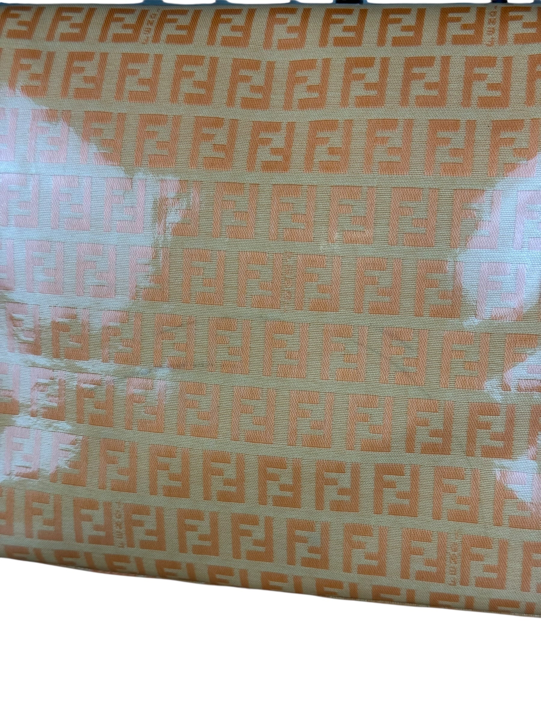 Fendi PVC FF Mamma Baguette Orange