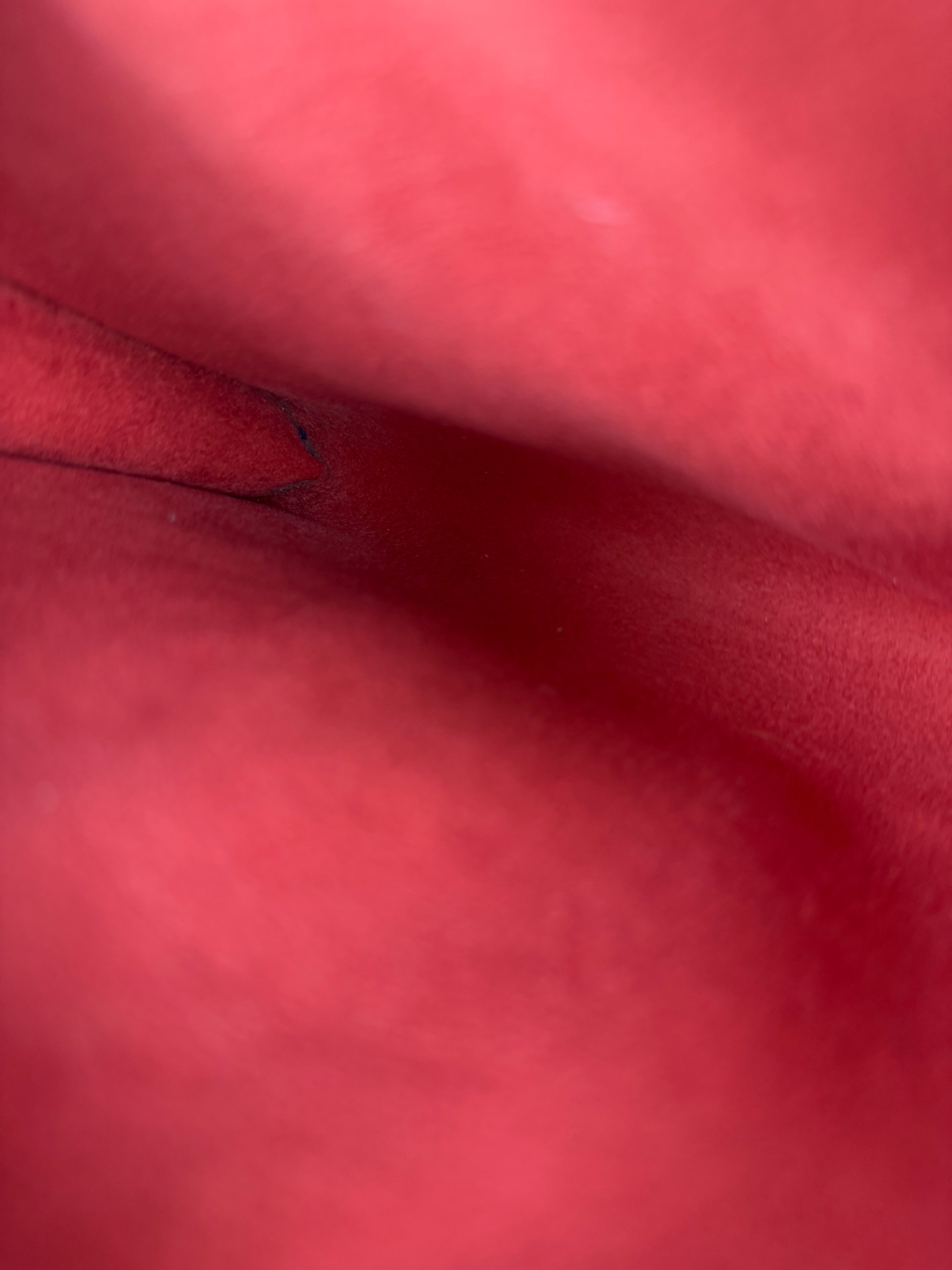 Louis Vuitton Red Epi Leather Pochette