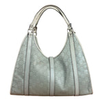 Gucci Green GG Monogram Guccissima Jackie Hobo Bag