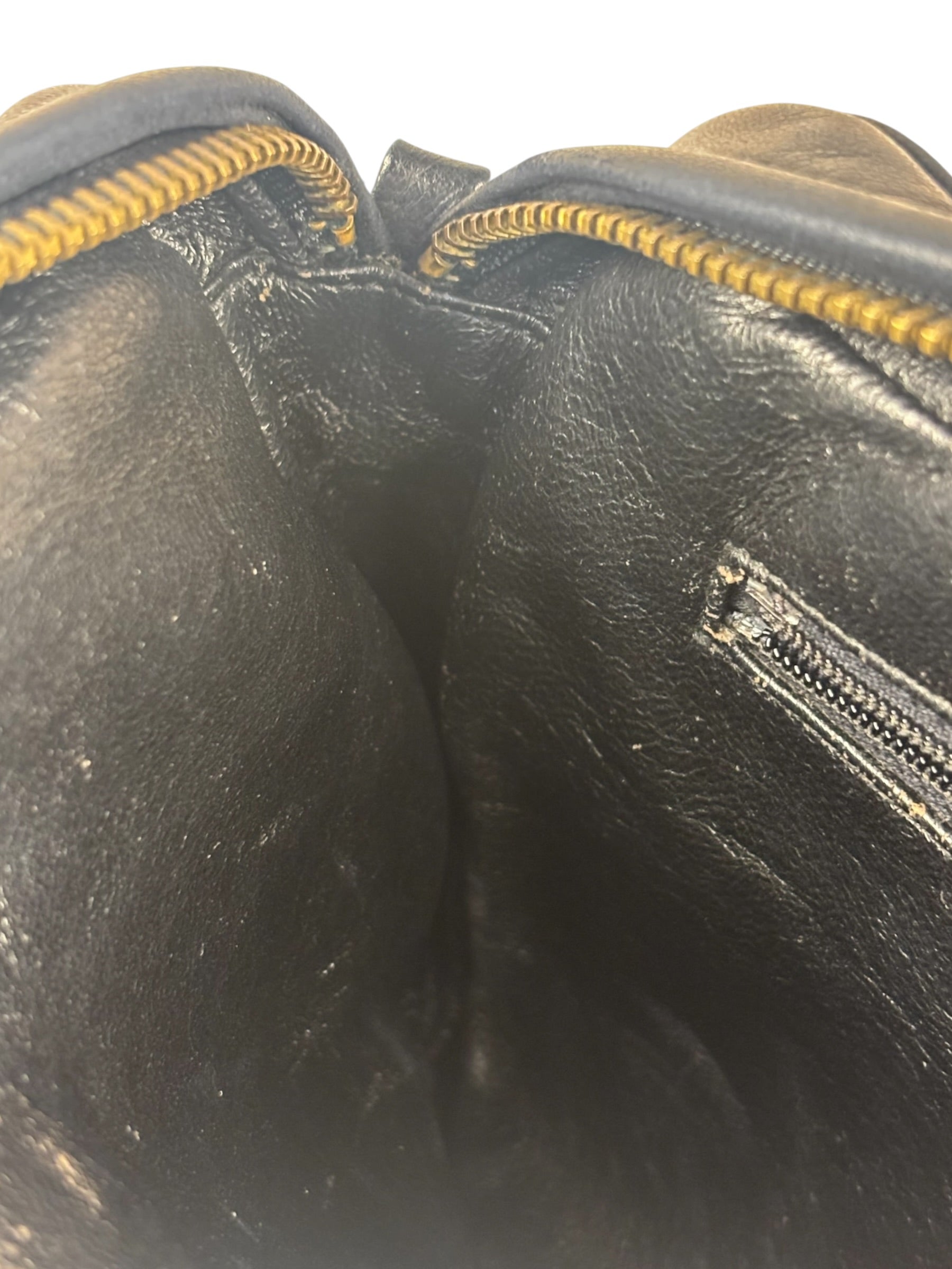 Chanel Black Diamond Stitch Camera Crossbody