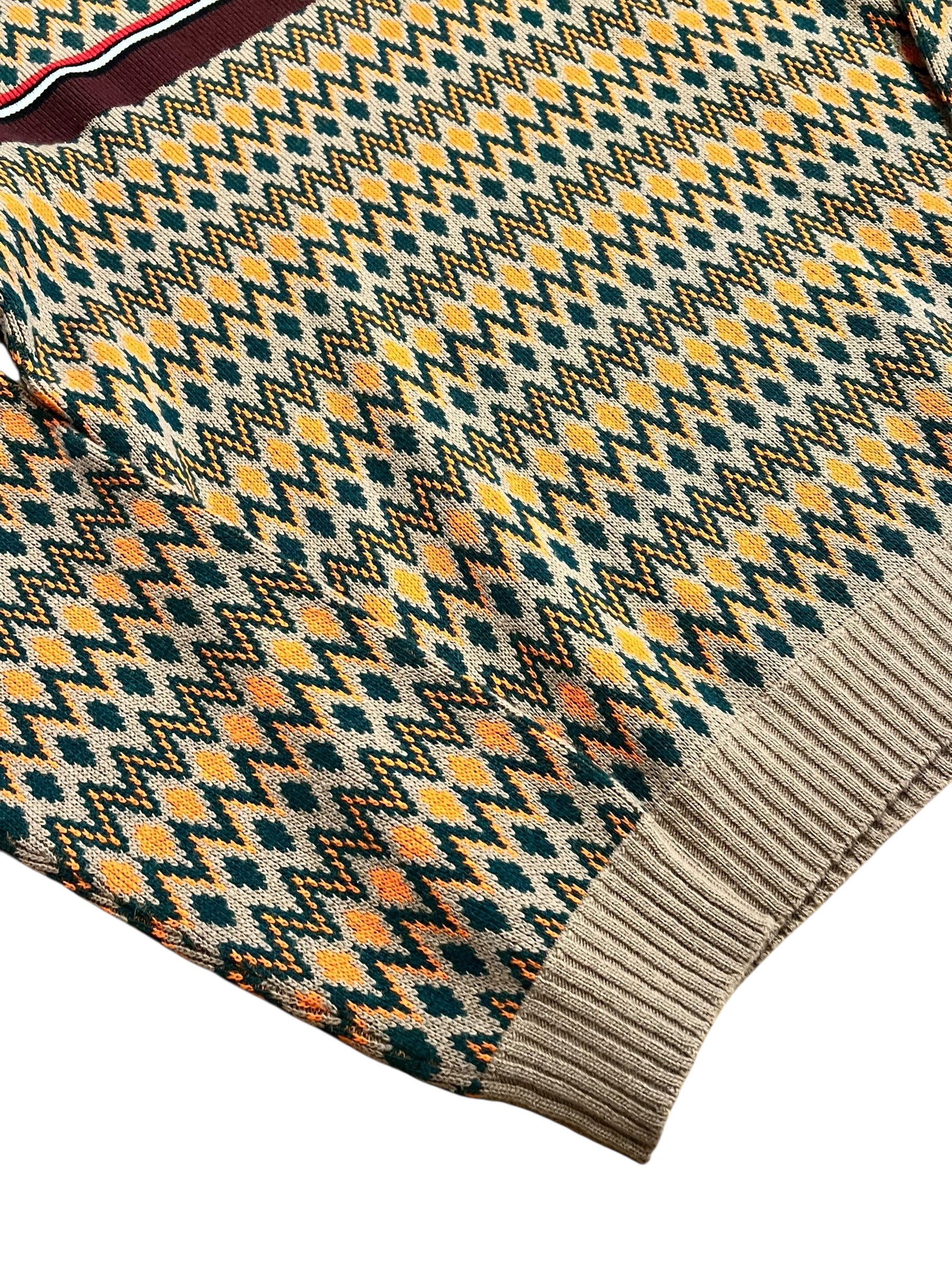 Prada 2018 Wool/Cashmere Patterned Sweater