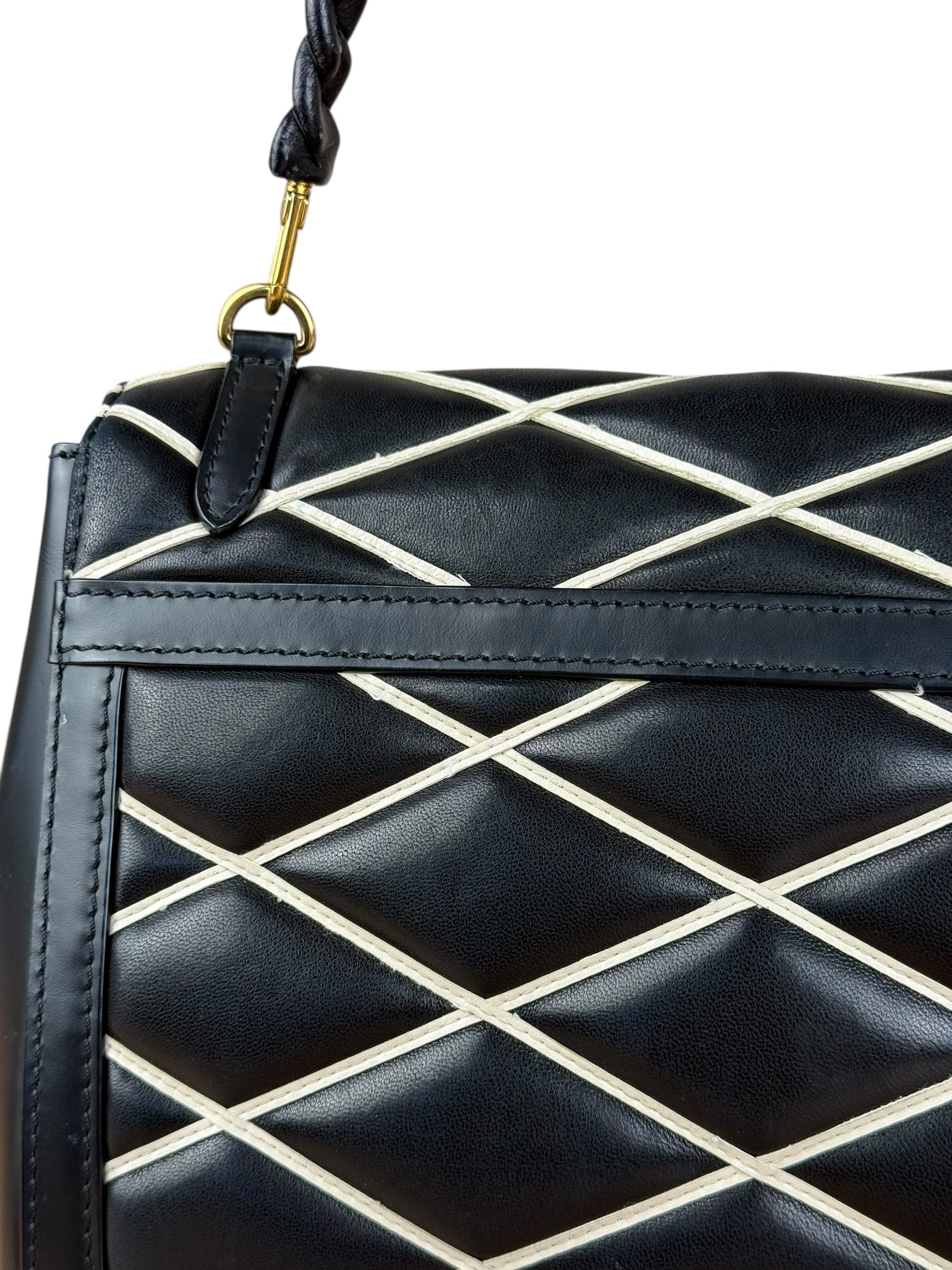 Louis Vuitton Black Malletage Quilted Shoulder Bag