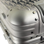 Christian Dior Blue/Silver Trotter Rimowa Suitcase