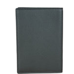 Balenciaga Black Leather Passport Holder Wallet