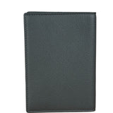 Balenciaga Black Leather Passport Holder Wallet