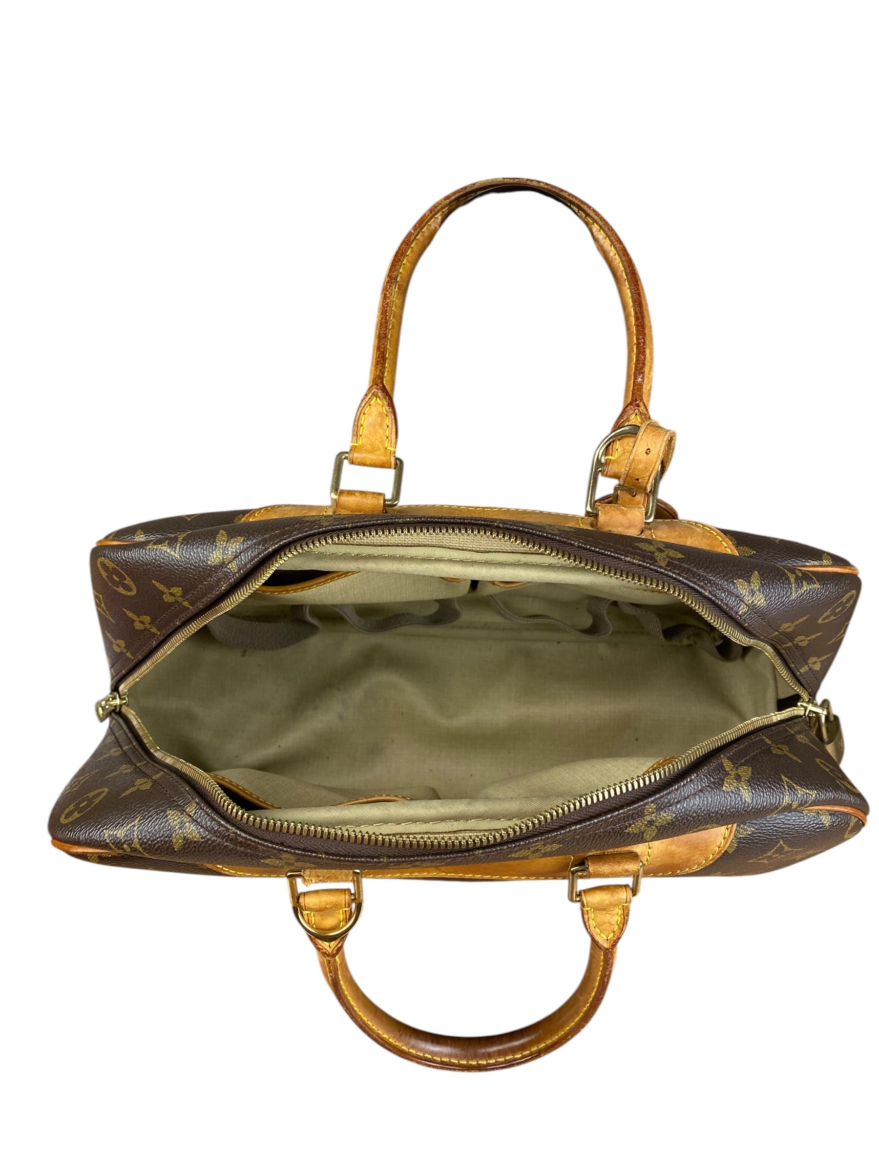 Louis Vuitton Vintage Monogram Deauville Handbag