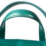Louis Vuitton Vintage Teal Monogram Vernis Wilshire PM Tote