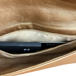 Chanel Gold Leather East West Shoulder Bag 2001