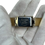 YSL Mother of Pearl Dial 40th Anniversary Gold Bangle