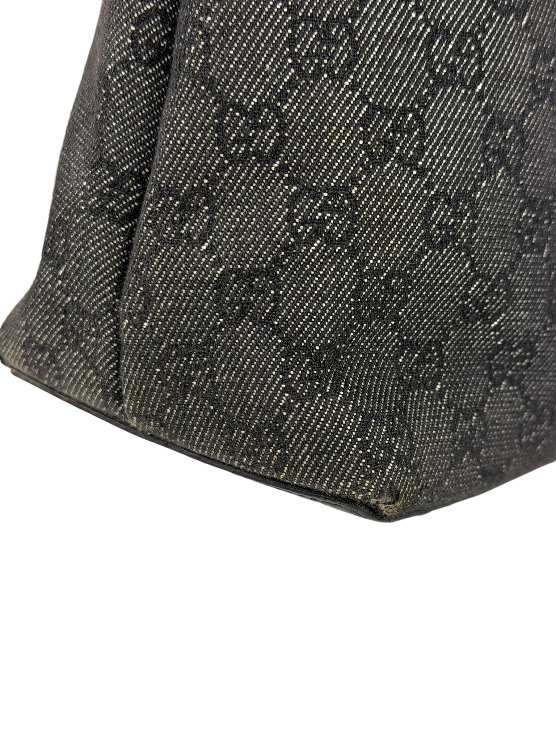 Gucci GG Denim Eclipse Tote