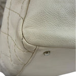 Chanel Beige Quilted Leather Tote 2009
