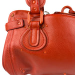 Chloé Vintage Red Leather Paddington Bag (Broken Lock