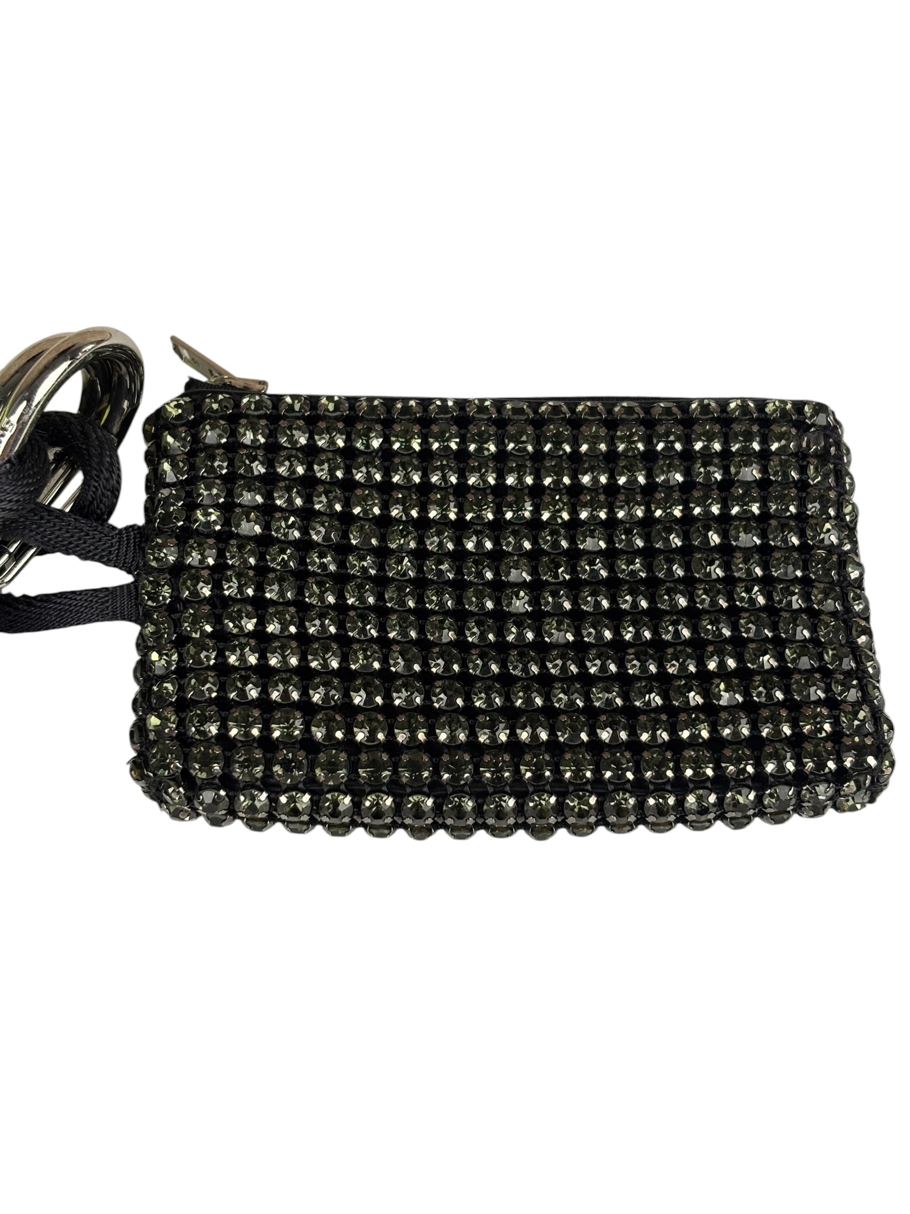Alexander Wang Multicolor Elite Lanyard Crystal Mesh Multi Pouch