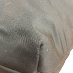 Gucci Vintage Black Nylon Leather Trim Tote Bag