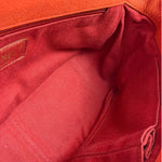Chanel Red Quilted Caviar Leather Timeless Shoulder Bag 2012