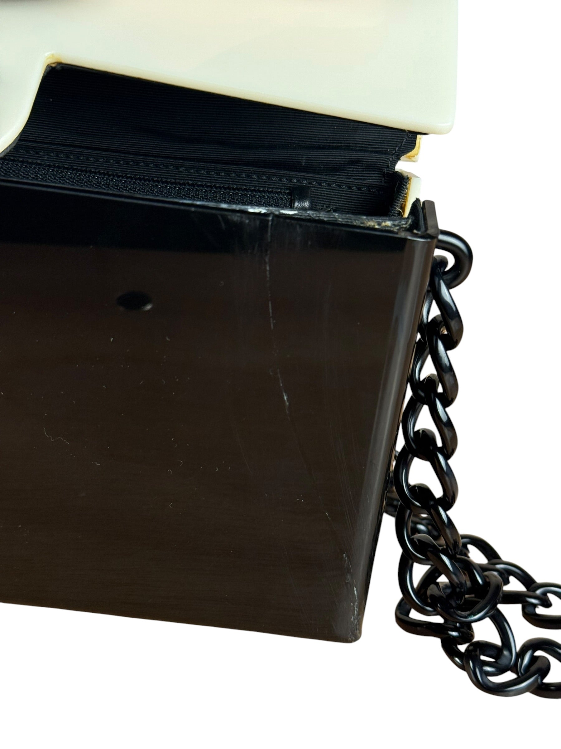 Chanel Plexi Coco Flap Crossbody 2000