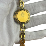 Gucci Vintage Gold Plated Interchangeable Bezel Watch
