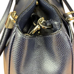 Coach Vintage Navy Leather 2Way Bag