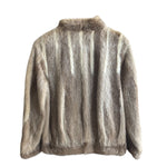 Ingrid Klahn x Montreal Canada Badger Fur Coat
