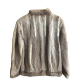 Ingrid Klahn x Montreal Canada Badger Fur Coat