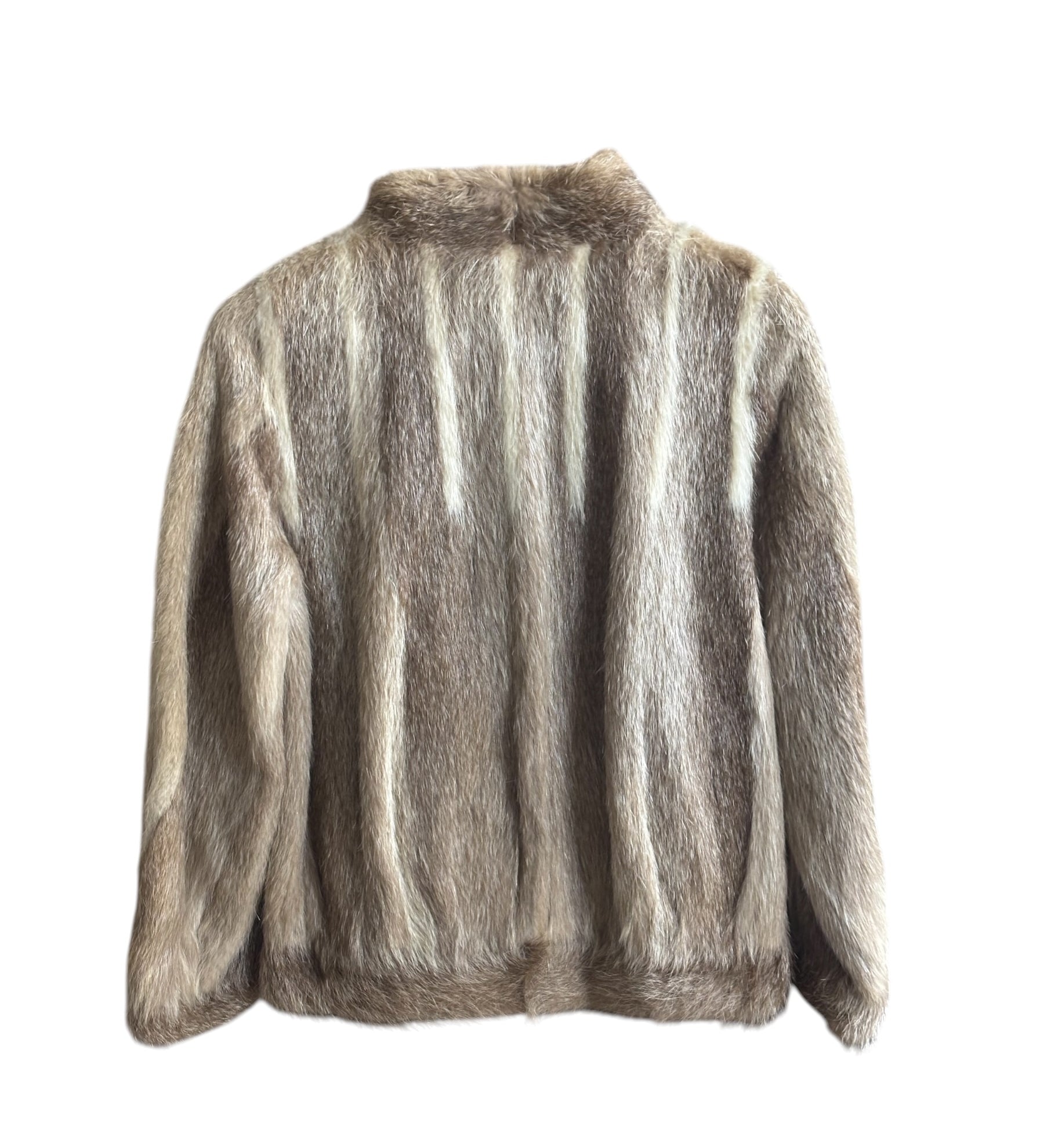 Ingrid Klahn x Montreal Canada Badger Fur Coat