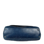 Chanel Blue Quilted Calfskin Large Convertible Boy Two-Way Bag 2012