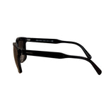Prada Black Metal Double Bridge Sunglasses