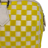 Louis Vuitton Cream/Yellow Damier Cubic Printemps Etè Speedy 2013