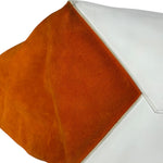 Celine Cabas Phantom Orange Suede Tote Bag