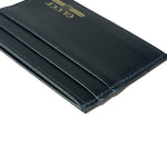 Gucci Vintage Black Leather Card Holder