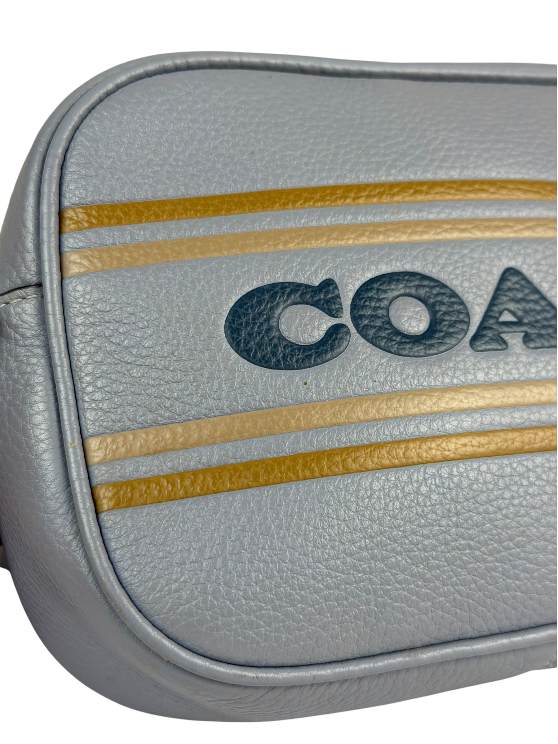 Coach Light Blue Leather Mini Jamie Camera Bag