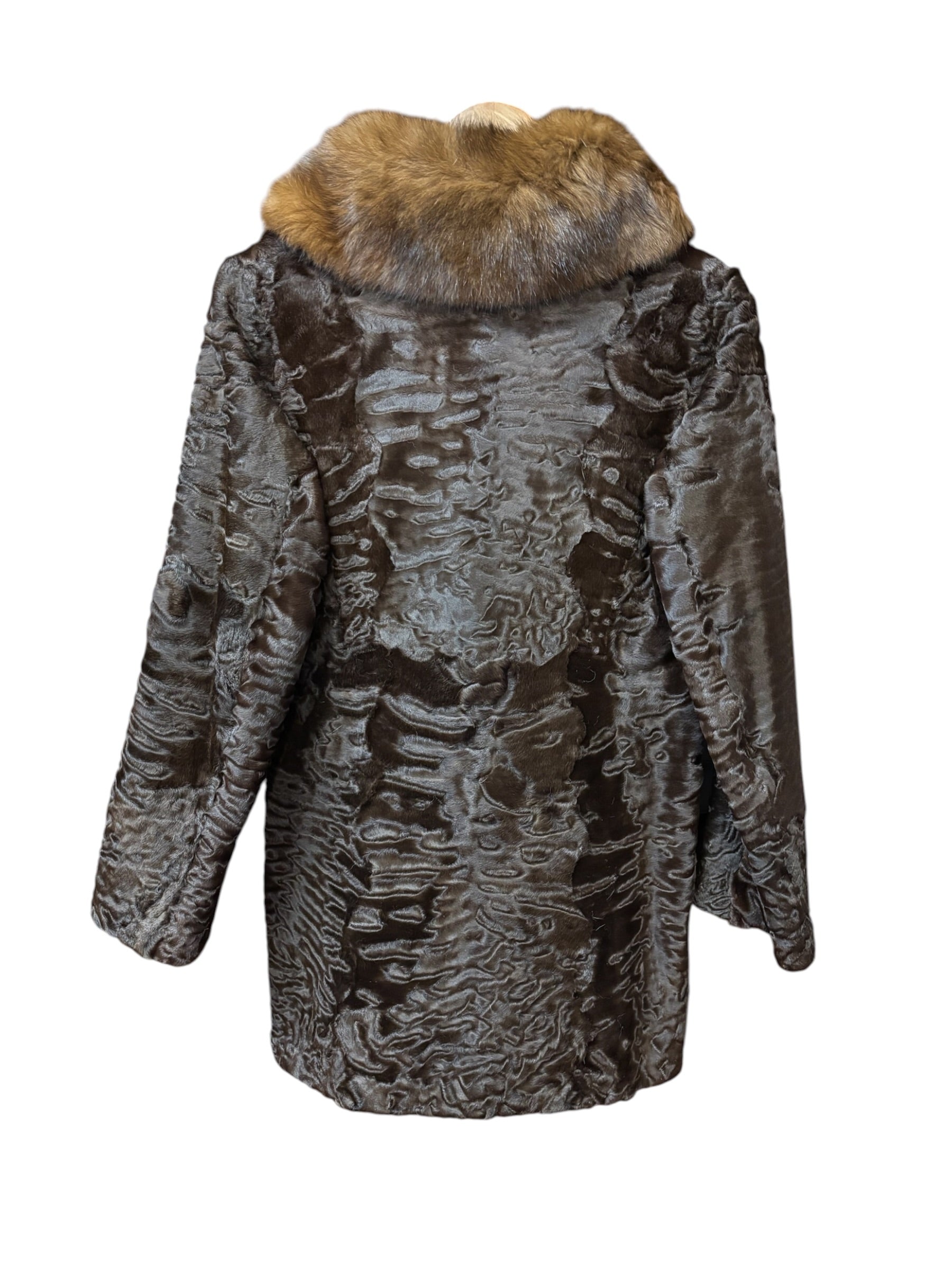 Original Elegance Vintage Brown Persian Lamb Coat