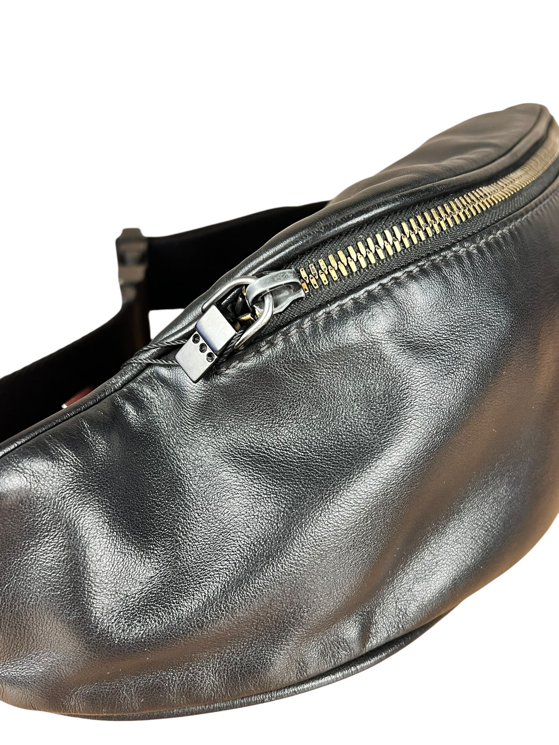 Prada Leather Belt Bag Black