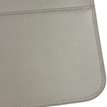 YSL Beige Leather Cassandre Flap Phone Holder