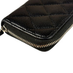 Chanel Black Caviar Quilted Leather Zipped Coin Purse 2018