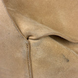 Bottega Veneta Beige Suede/Leather Trim Intrecciato Flower Basket Tote