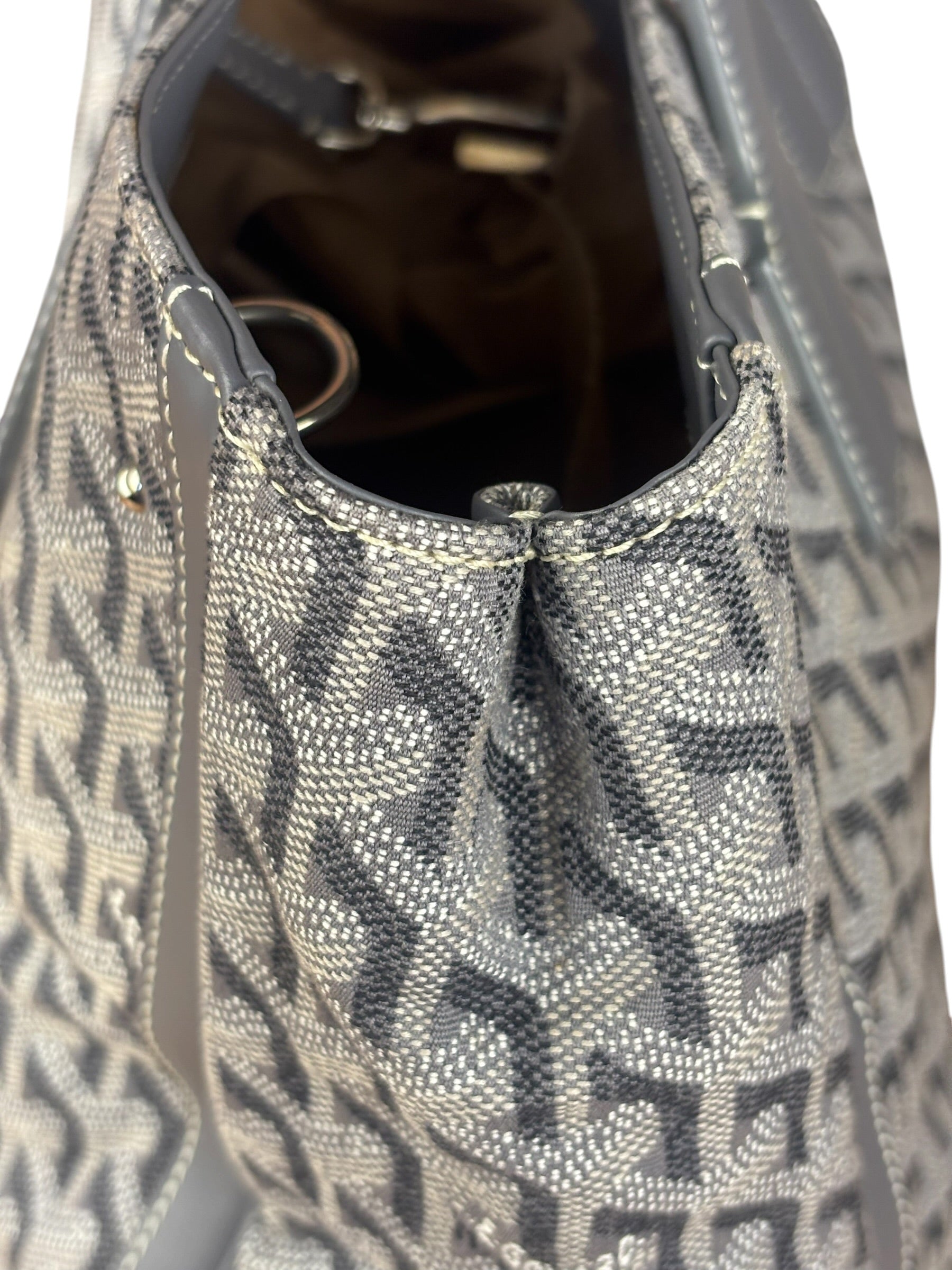Goyard Grey Canvas Voltaire 2Way Tote