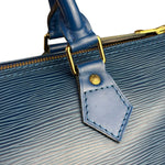 Louis Vuitton Blue Epi Leather Speedy 30