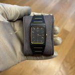 Seiko Black & Gold Quartz