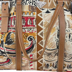 Prada Vintage Limited Edition Venetian Scene Canvas Tote Bag