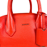 Balenciaga Red Leather Infanta Mini Boston Bag