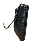 Chanel Black Quilted Leather Uniform Chain Crossbody 2018