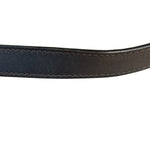 Christian Dior Navy Leather Trim Trotter Saddle Two-Way Bag