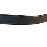 Christian Dior Navy Leather Trim Trotter Saddle Two-Way Bag