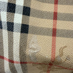 Burberry Vintage House Check Duffel Bag